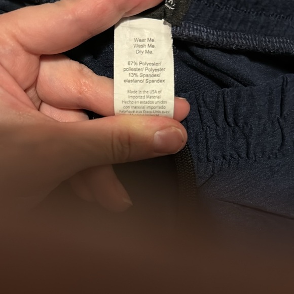 Beyond Yoga Spacedye Take it Easy Men’s Pants Navy Sz Small EUC Slim Fit Active - Picture 12 of 16